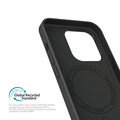 Sie sehen das Produktbild 04 von Vonmählen Kunstleder-Case für iPhone 16 Pro Max, schwarz Vonmählen Kunstleder-Case für iPhone 16 Pro Max, schwarz