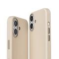 Sie sehen das Produktbild 02 von Vonmählen Kunstleder-Case für iPhone 16 Plus, beige Vonmählen Kunstleder-Case für iPhone 16 Plus, beige