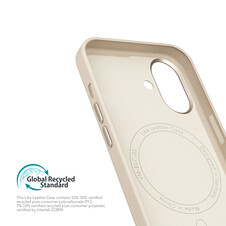 Sie sehen das Produktbild 04 von Vonmählen Kunstleder-Case für iPhone 16 Plus, beige Vonmählen Kunstleder-Case für iPhone 16 Plus, beige