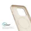 Sie sehen das Produktbild 04 von Vonmählen Kunstleder-Case für iPhone 16 Pro Max, beige Vonmählen Kunstleder-Case für iPhone 16 Pro Max, beige