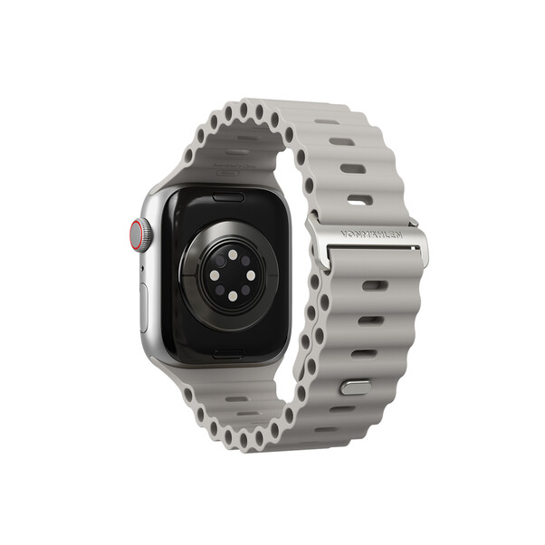 Sie sehen das Produktbild 07 von Vonmählen Wave-Armband 2 für Apple Watch (38 / 40 / 41 mm), beige Vonmählen Wave-Armband 2 für Apple Watch (38 / 40 / 41 mm), beige