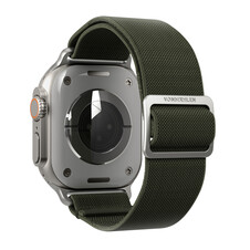 Sie sehen das Produktbild 03 von Vonmählen Classic Nylon-Armband für Apple Watch 38/40/41 mm, olivgrün Vonmählen Classic Nylon-Armband für Apple Watch 38/40/41 mm, olivgrün