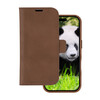 Sie sehen das Produktbild 01 von dbramante Lynge 2in1 Leder-Case mit MagSafe für iPhone 16, braun dbramante Lynge 2in1 Leder-Case mit MagSafe für iPhone 16, braun