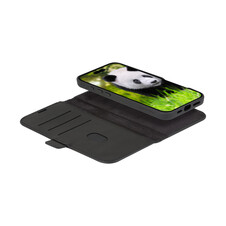 Sie sehen das Produktbild 02 von dbramante Lynge 2in1 Leder-Case mit MagSafe für iPhone 16, schwarz dbramante Lynge 2in1 Leder-Case mit MagSafe für iPhone 16, schwarz