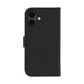 dbramante Lynge 2in1 Leder-Case mit MagSafe für iPhone 16 Plus, schwarz