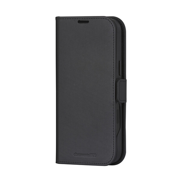 dbramante Lynge 2in1 Leder-Case mit MagSafe für iPhone 16 Plus, schwarz