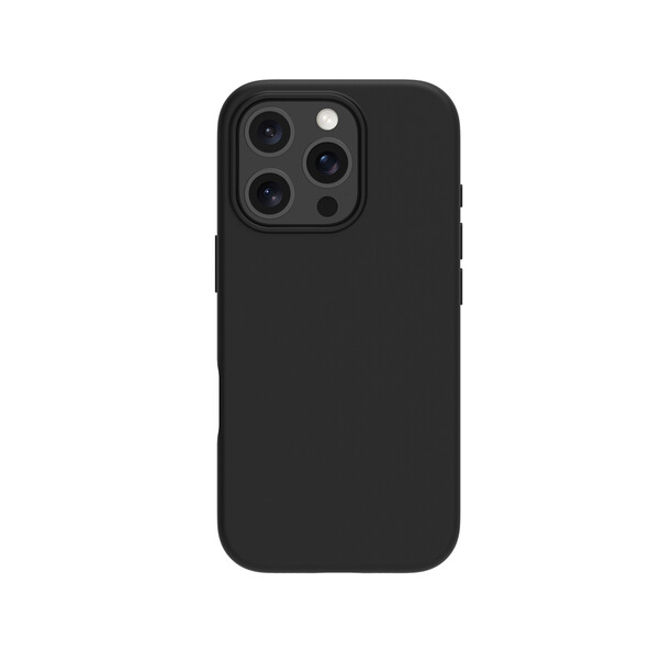 Sie sehen das Produktbild 04 von dbramante Monaco Silikoncase mit MagSafe für iPhone 16 Pro, schwarz dbramante Monaco Silikoncase mit MagSafe für iPhone 16 Pro, schwarz
