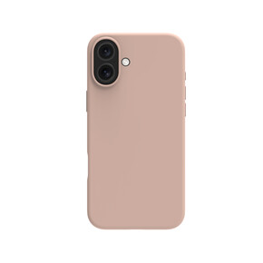 Sie sehen das Produkt dbramante Monaco Silikoncase mit MagSafe für iPhone 16 Plus, pink, Produktbild: 01 dbramante Monaco Silikoncase mit MagSafe für iPhone 16 Plus, pink