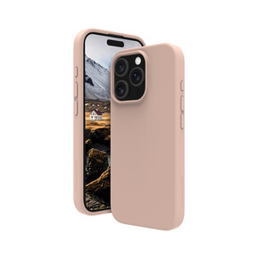 Sie sehen das Produkt dbramante Monaco Silikoncase mit MagSafe für iPhone 16 Pro Max, pink, Produktbild: 01 dbramante Monaco Silikoncase mit MagSafe für iPhone 16 Pro Max, pink