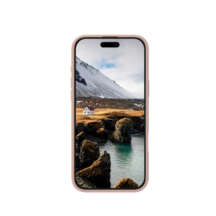 dbramante Monaco Silikoncase mit MagSafe für iPhone 16 Pro Max, pink >