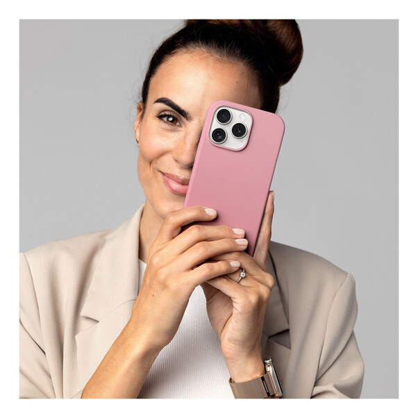Sie sehen das Produktbild 02 von Vonmählen Silikon-Case für iPhone 16 Pro, rosa Vonmählen Silikon-Case für iPhone 16 Pro, rosa