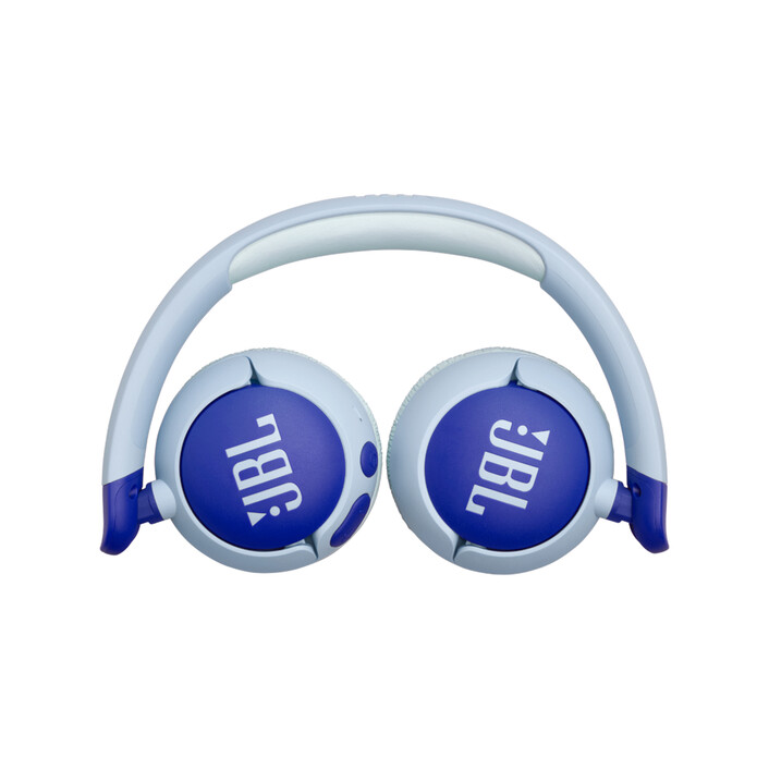 JBL JR320BT, kabellose On-Ear Kopfhörer für Kinder <85dB, blau