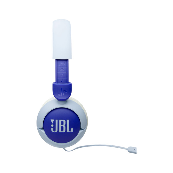 Sie sehen das Produktbild 03 von JBL JR320, On-Ear Kopfhörer für Kinder <85dB, blau JBL JR320, On-Ear Kopfhörer für Kinder <85dB, blau