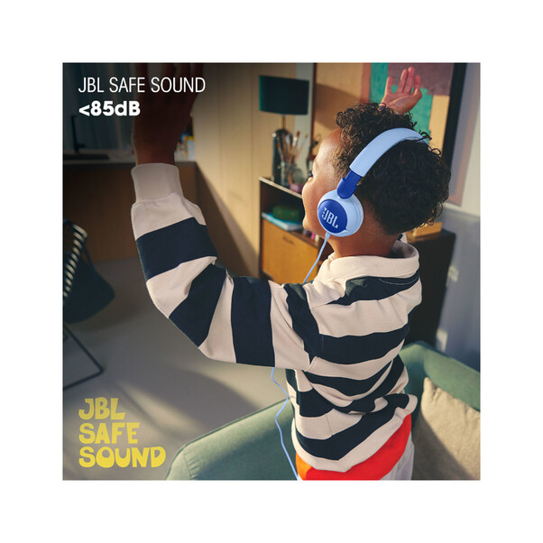 Sie sehen das Produktbild 05 von JBL JR320, On-Ear Kopfhörer für Kinder <85dB, blau JBL JR320, On-Ear Kopfhörer für Kinder <85dB, blau