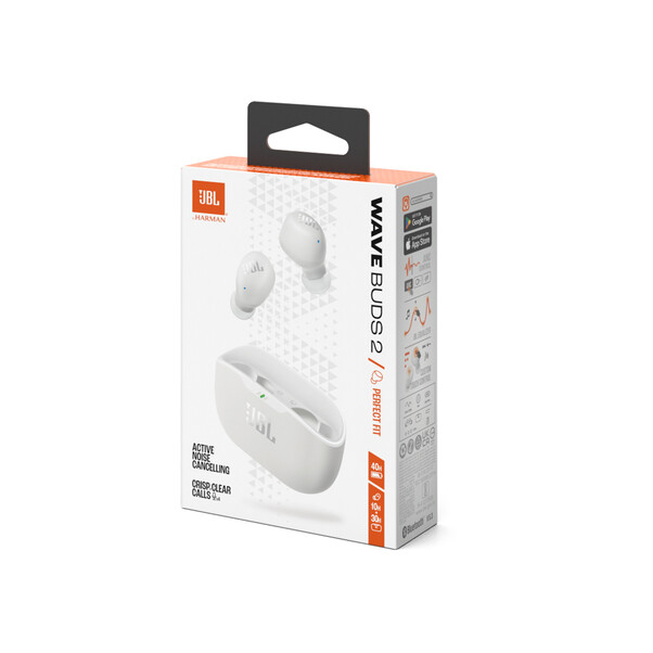 Sie sehen das Produktbild 04 von JBL Wave Buds 2, weiß JBL Wave Buds 2, weiß