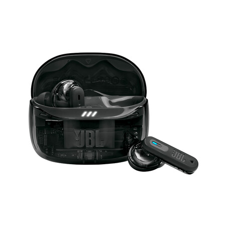 Sie sehen das Produktbild 01 von JBL Tune Beam 2 GHOST, schwarz JBL Tune Beam 2 GHOST, schwarz