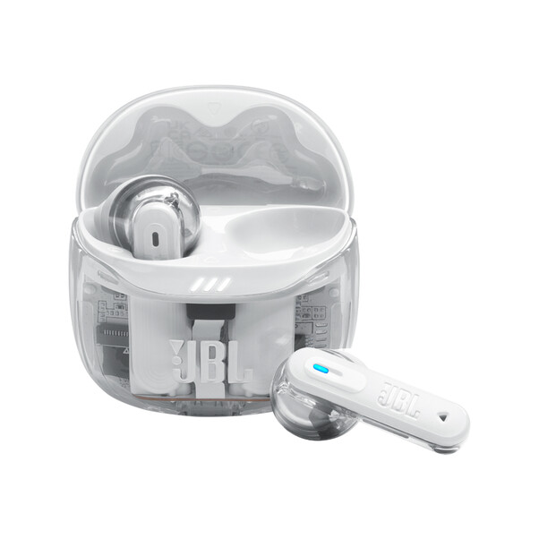 Sie sehen das Produktbild 01 von JBL Tune Flex 2 GHOST TWS, kabelloser In-Ear Kopfhörer, weiß JBL Tune Flex 2 GHOST TWS, kabelloser In-Ear Kopfhörer, weiß