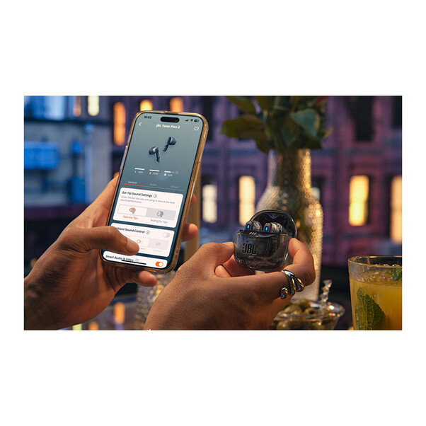 Sie sehen das Produktbild 05 von JBL Tune Flex 2 GHOST TWS, kabelloser In-Ear Kopfhörer, schwarz JBL Tune Flex 2 GHOST TWS, kabelloser In-Ear Kopfhörer, schwarz