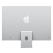 iMac 24&quot; mit 4.5K Retina Display, M4 Chip 8-Core CPU und 8-Core GPU, 16GB, 256GB SSD, silber