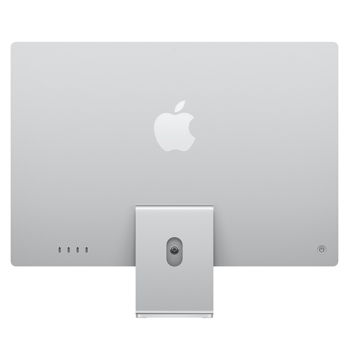 iMac 24&quot; mit 4.5K Retina Display, M4 Chip 8-Core CPU und 8-Core GPU, 16GB, 256GB SSD, silber