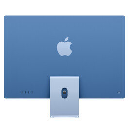 iMac 24&quot; mit 4.5K Retina Display, M4 Chip 8-Core CPU und 8-Core GPU, 16GB, 256GB SSD, blau