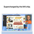 iMac 24" mit 4.5K Retina Display, M4 Chip 10-Core CPU und 10-Core GPU, 24GB, 512GB SSD, blau