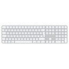 Apple Magic Keyboard mit Touch ID und Ziffernblock für Mac mit Apple Chip, weiße Tasten, Englisch International