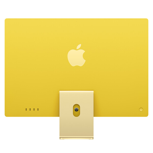 iMac 24&quot; mit 4.5K Retina Display, M4 Chip 8-Core CPU und 8-Core GPU, 16GB, 256GB SSD, gelb