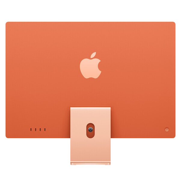 iMac 24&quot; mit 4.5K Retina Display, M4 Chip 8-Core CPU und 8-Core GPU, 16GB, 256GB SSD, orange