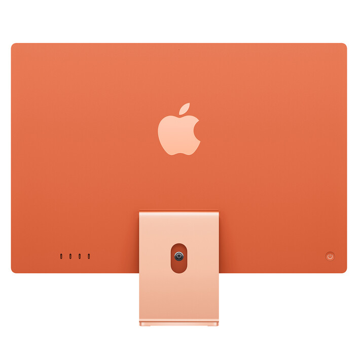 Sie sehen das Produktbild 02 von iMac 24" mit 4.5K Retina Display, M4 Chip 8-Core CPU und 8-Core GPU, 16GB, 256GB SSD, orange iMac 24" mit 4.5K Retina Display, M4 Chip 8-Core CPU und 8-Core GPU, 16GB, 256GB SSD, orange