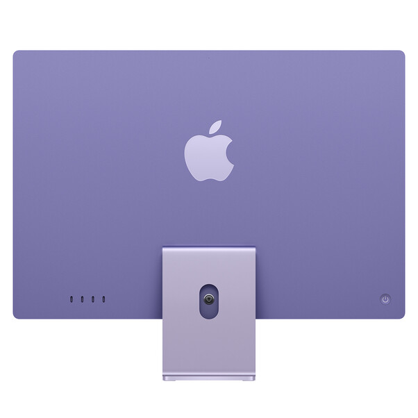 Sie sehen das Produktbild 02 von iMac 24" mit 4.5K Retina Display, M4 Chip 10-Core CPU und 10-Core GPU, 24GB, 512GB SSD, violett iMac 24" mit 4.5K Retina Display, M4 Chip 10-Core CPU und 10-Core GPU, 24GB, 512GB SSD, violett