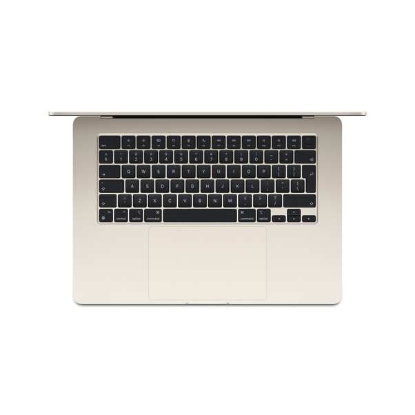 MacBook Air 15" mit M3 Chip, 8-Core CPU und 10-Core GPU, 16GB, 256GB SSD, polarstern>