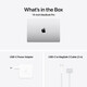 MacBook Pro 14&quot; mit M4 Chip, 10-Core CPU und 10-Core GPU, 16GB, 1TB SSD, silber