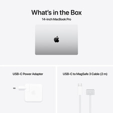 MacBook Pro 14&quot; mit M4 Pro Chip, 12-Core CPU und 16-Core GPU, 24GB, 512GB SSD, silber