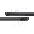 MacBook Pro 14&quot; mit M4 Max Chip, 14-Core CPU und 32-Core GPU, 36GB, 1TB SSD, space schwarz