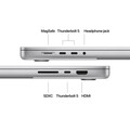 MacBook Pro 16&quot; mit M4 Max Chip, 14-Core CPU und 32-Core GPU, 36GB, 1TB SSD, silber