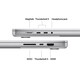MacBook Pro 16&quot; mit M4 Max Chip, 14-Core CPU und 32-Core GPU, 36GB, 1TB SSD, silber