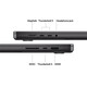 MacBook Pro 16&quot; mit M4 Pro Chip, 14-Core CPU und 20-Core GPU, 24GB, 512GB SSD, space schwarz