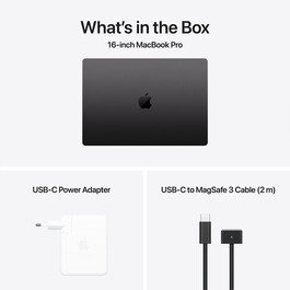MacBook Pro 16&quot; mit M4 Pro Chip, 14-Core CPU und 20-Core GPU, 24GB, 512GB SSD, space schwarz