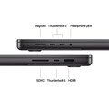 MacBook Pro 16&quot; mit M4 Max Chip, 14-Core CPU und 32-Core GPU, 36GB, 1TB SSD, space schwarz