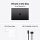 MacBook Pro 16&quot; mit M4 Max Chip, 14-Core CPU und 32-Core GPU, 36GB, 1TB SSD, space schwarz