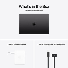 MacBook Pro 16&quot; mit M4 Max Chip, 14-Core CPU und 32-Core GPU, 36GB, 1TB SSD, space schwarz