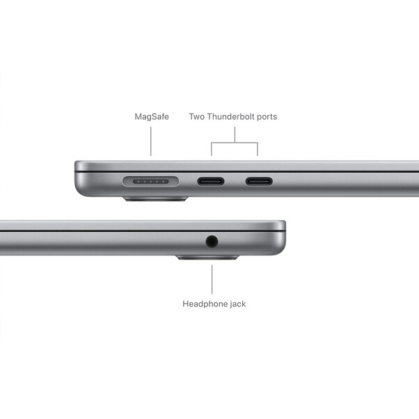 MacBook Air 13&quot; mit M3 Chip, 8-Core CPU und 10-Core GPU, 24GB, 512GB SSD, space grau&gt;