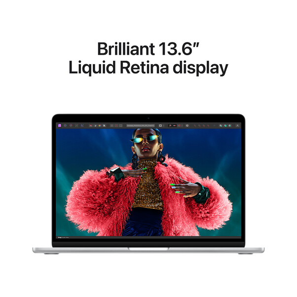 MacBook Air 13" mit M3 Chip, 8-Core CPU und 10-Core GPU, 24GB, 512GB SSD, silber>