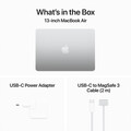 MacBook Air 13" mit M3 Chip, 8-Core CPU und 10-Core GPU, 24GB, 512GB SSD, silber>