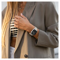 Vonmählen Classic 2 Silikonarmband für Apple Watch (42 / 44 / 45 / 49 mm), beige