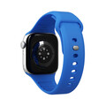 Vonmählen Classic 2 Silikonarmband für Apple Watch (42 / 44 / 45 / 49 mm), blau
