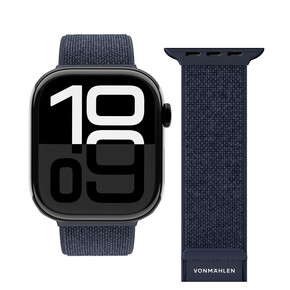 Sie sehen das Produkt Vonmählen Sport-Armband 2 für Apple Watch 38/40/41 mm, dunkelblau, Produktbild: 01 Vonmählen Sport-Armband 2 für Apple Watch 38/40/41 mm, dunkelblau