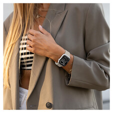 Sie sehen das Produktbild 04 von Vonmählen Classic 2 Silikonarmband für Apple Watch (38 / 40 / 41 mm), beige Vonmählen Classic 2 Silikonarmband für Apple Watch (38 / 40 / 41 mm), beige