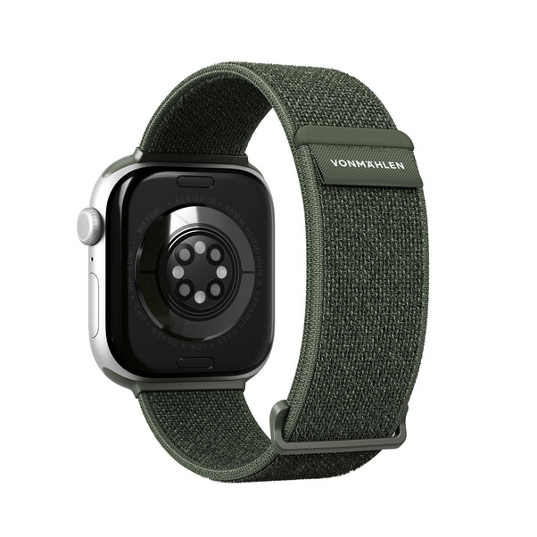 Sie sehen das Produktbild 03 von Vonmählen Sport-Armband 2 für Apple Watch 42/44/45/49 mm, olivgrün Vonmählen Sport-Armband 2 für Apple Watch 42/44/45/49 mm, olivgrün